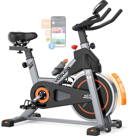 YOSUDA Exercise Bike, Brake Pad Stationary Bike