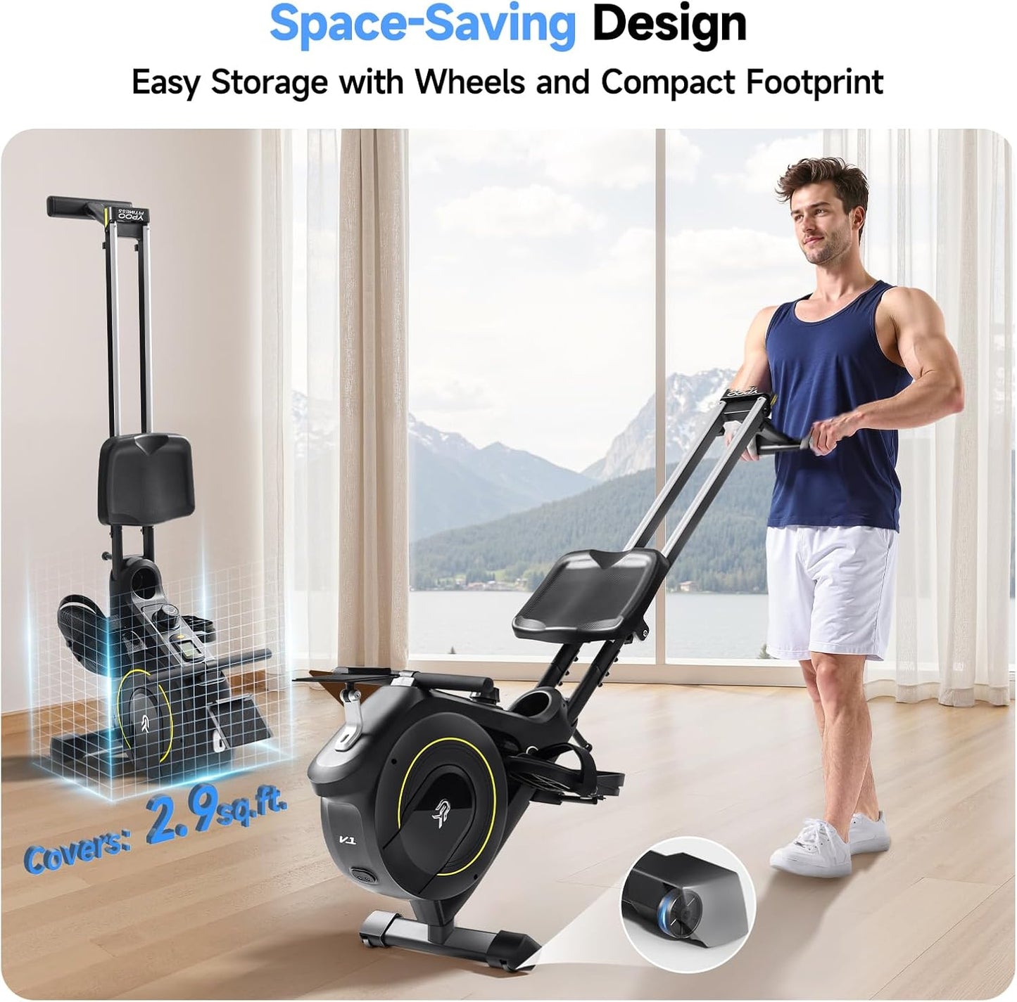 Foldable Rowing Machine