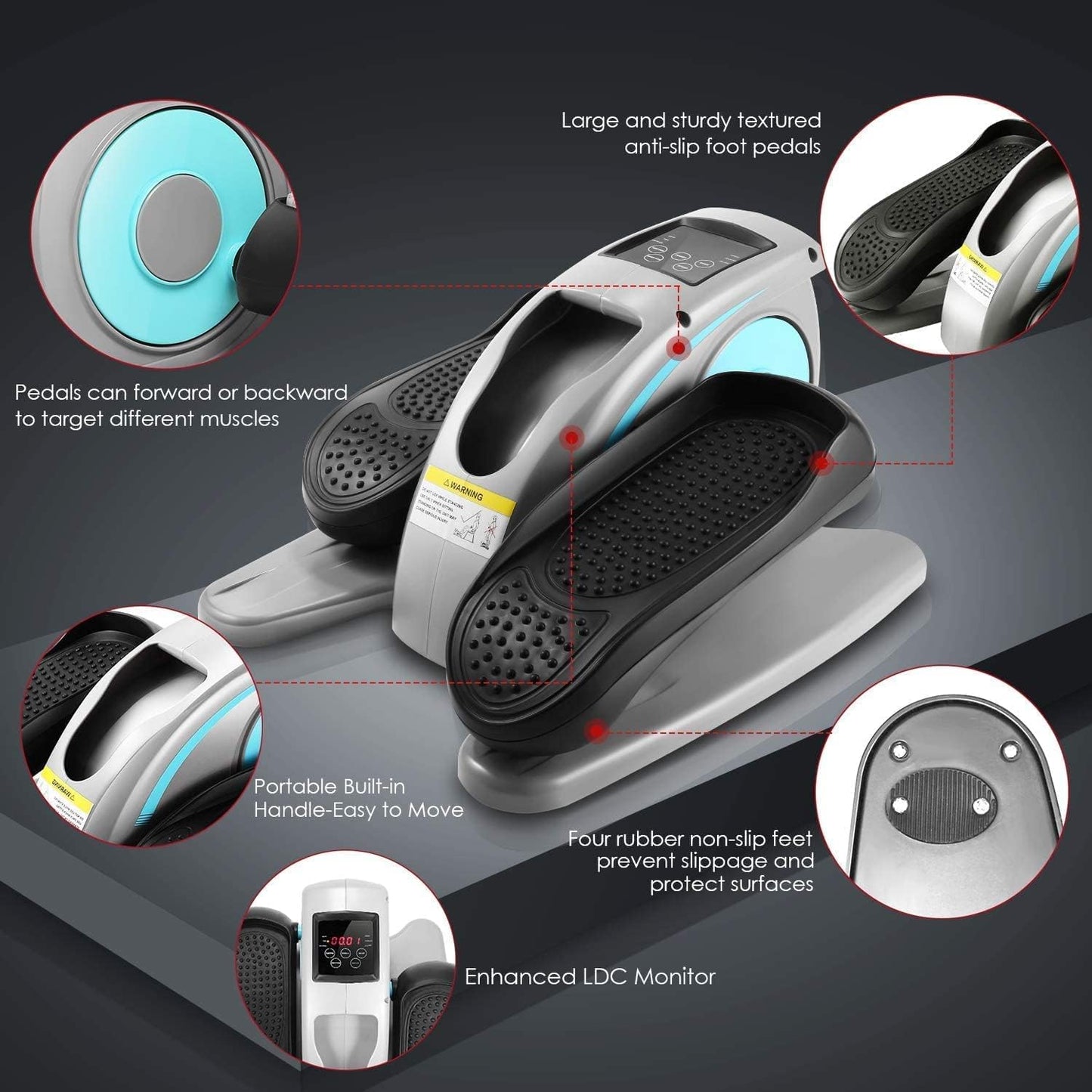ANCHEER Mini Elliptical