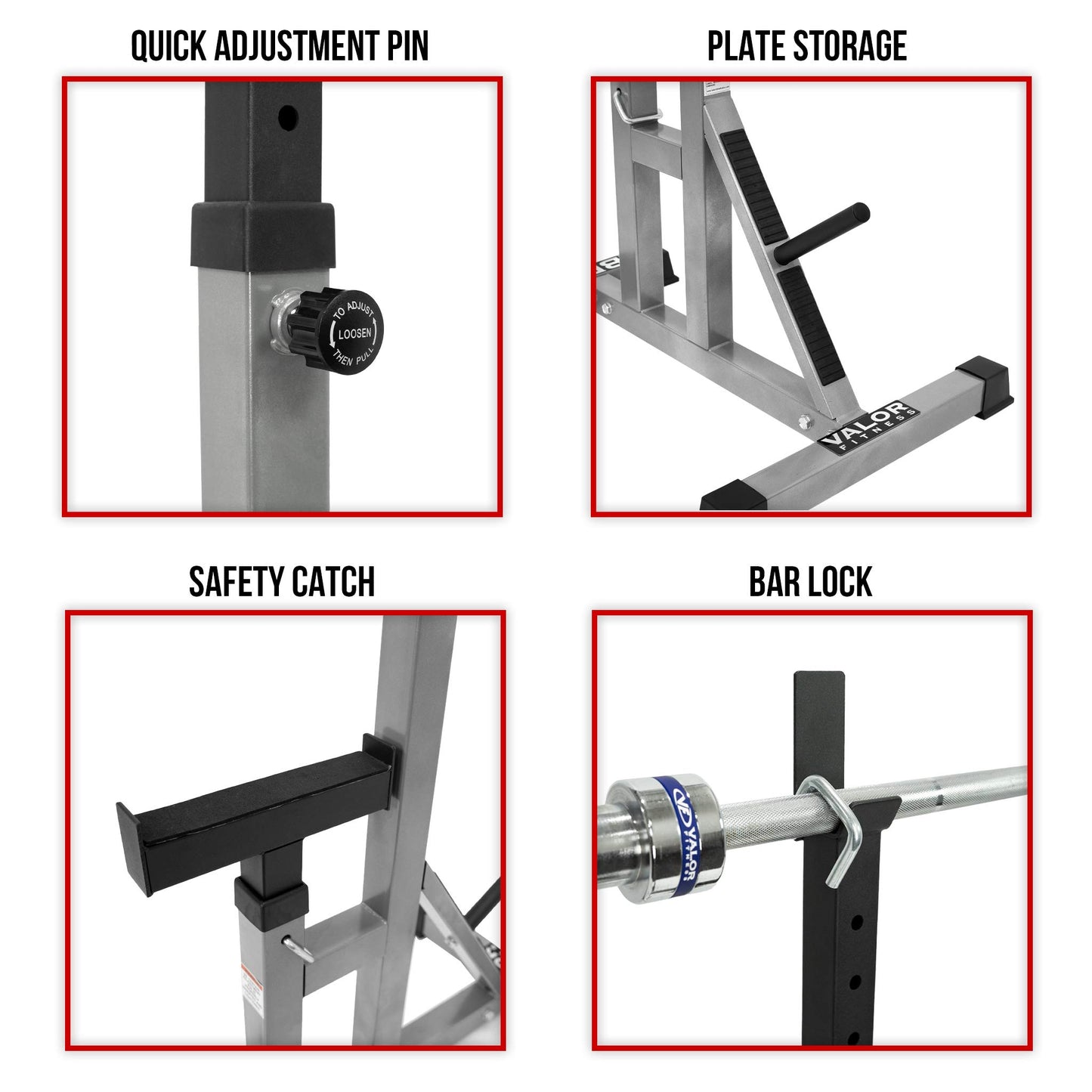 Valor FitnessSquat Stands