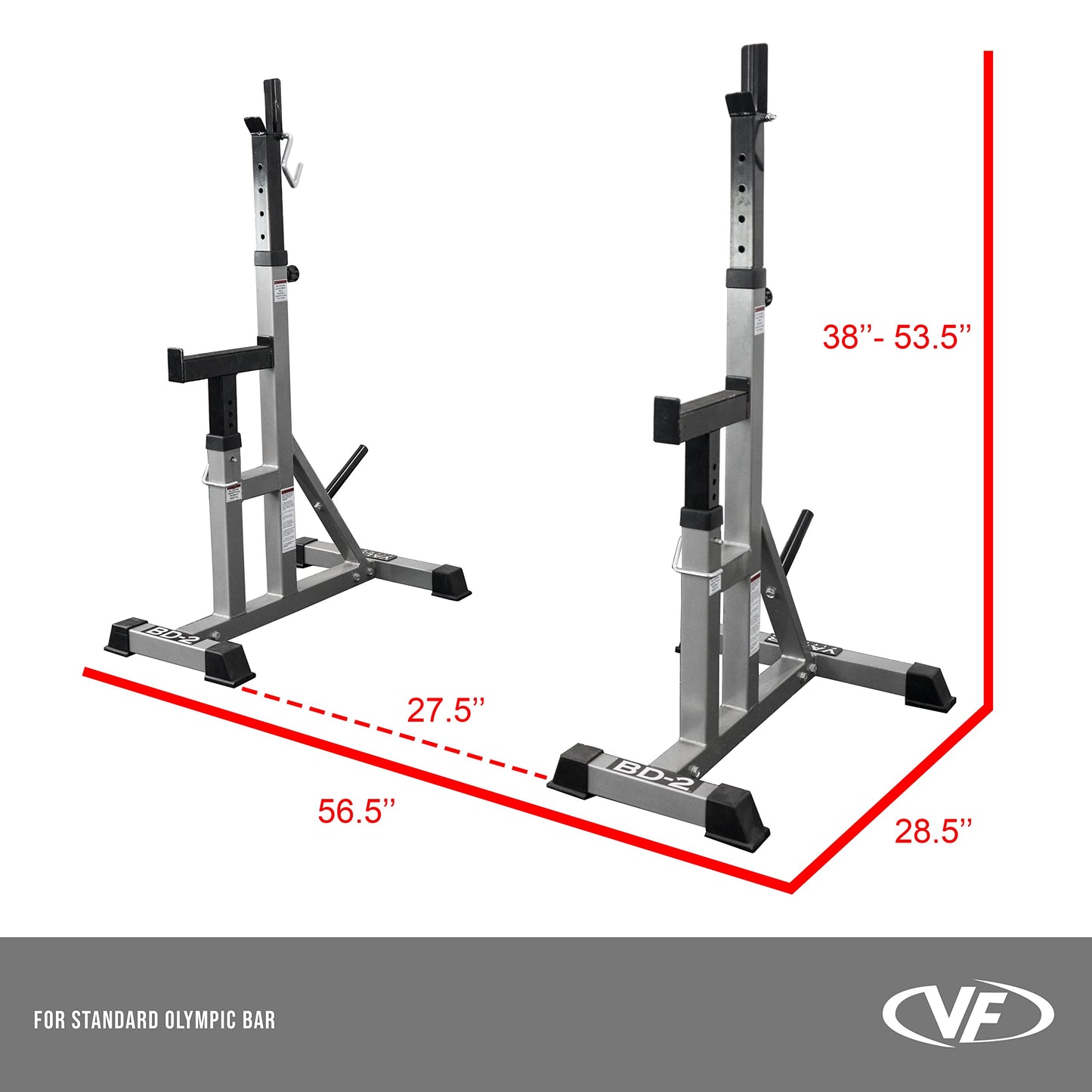 Valor FitnessSquat Stands