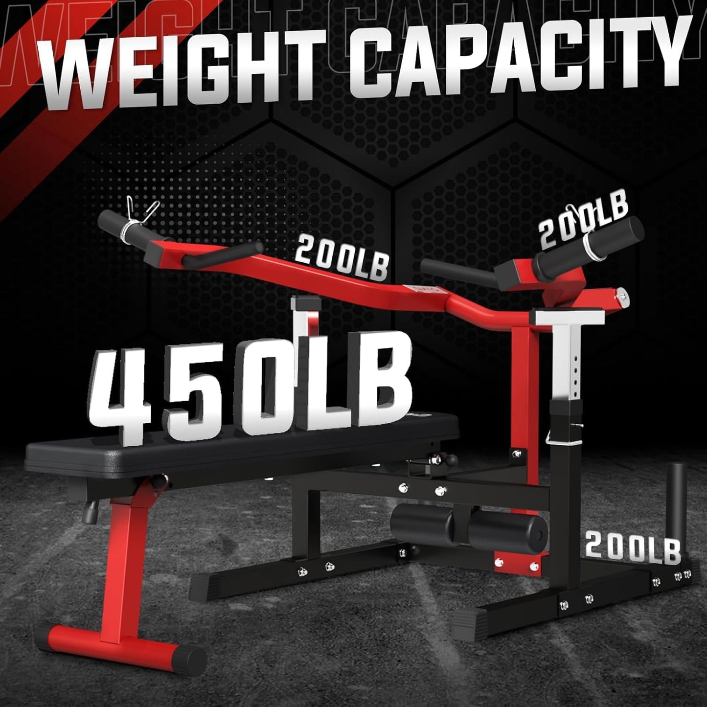 GMWD Chest Press Machine, 1050LBS Bench Press Machine