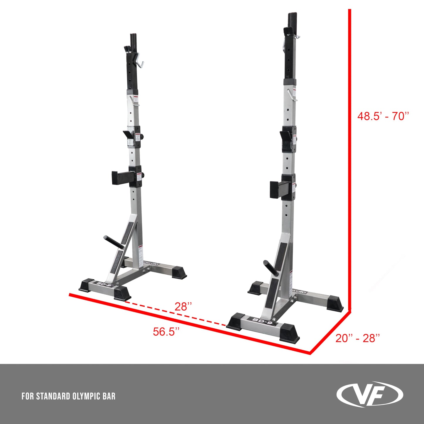 Valor FitnessSquat Stands