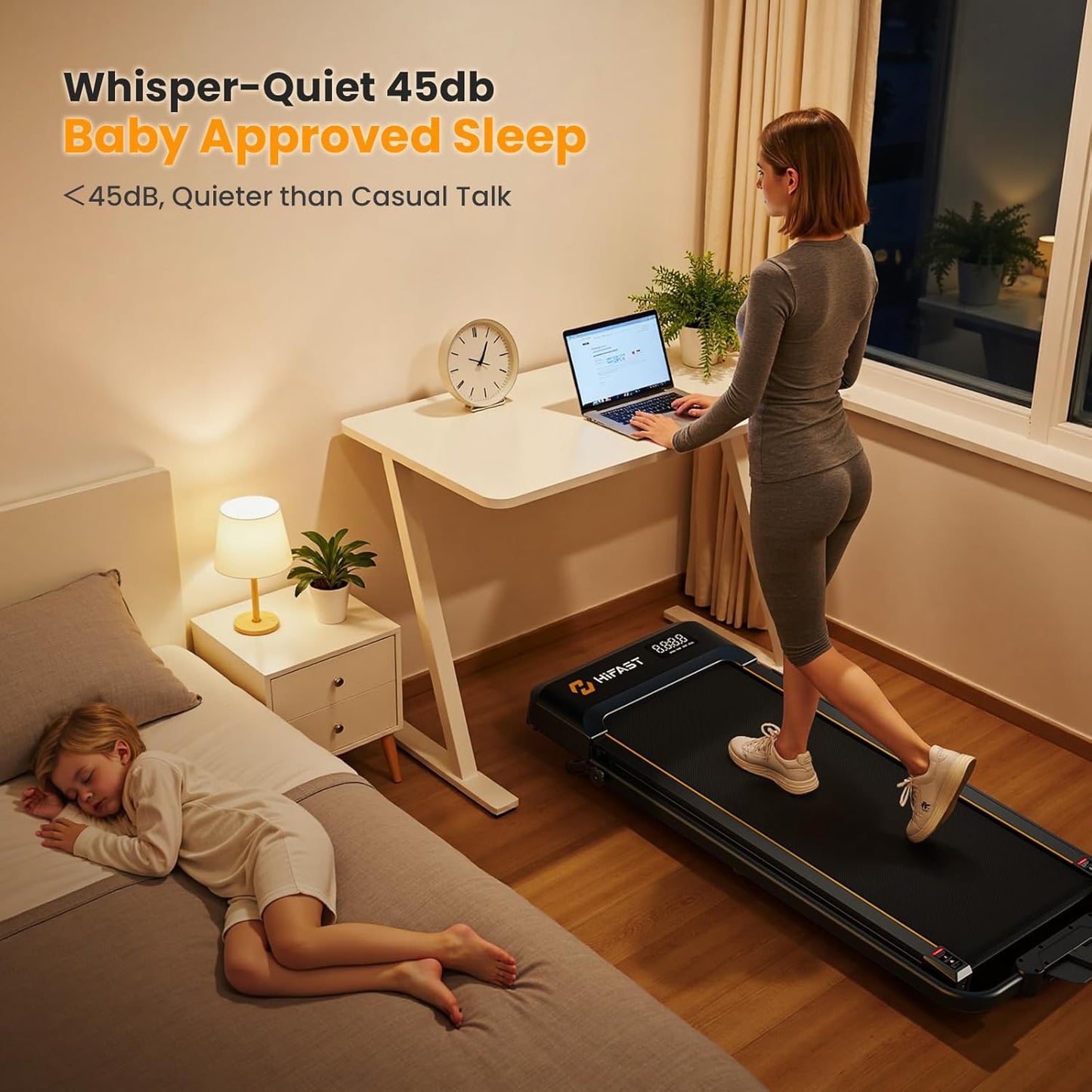 Under Desk Walking Treadmill