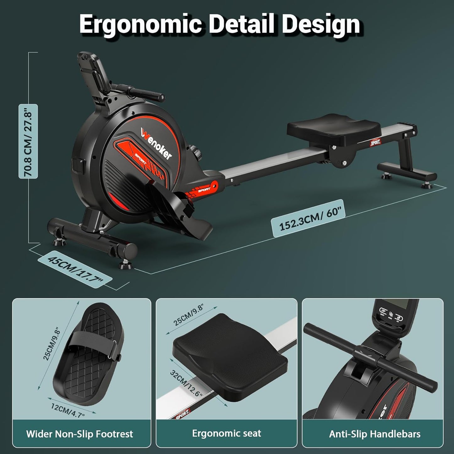 Wenoker Rowing Machine
