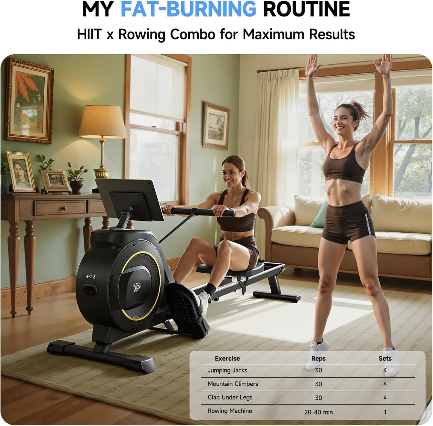 Foldable Rowing Machine