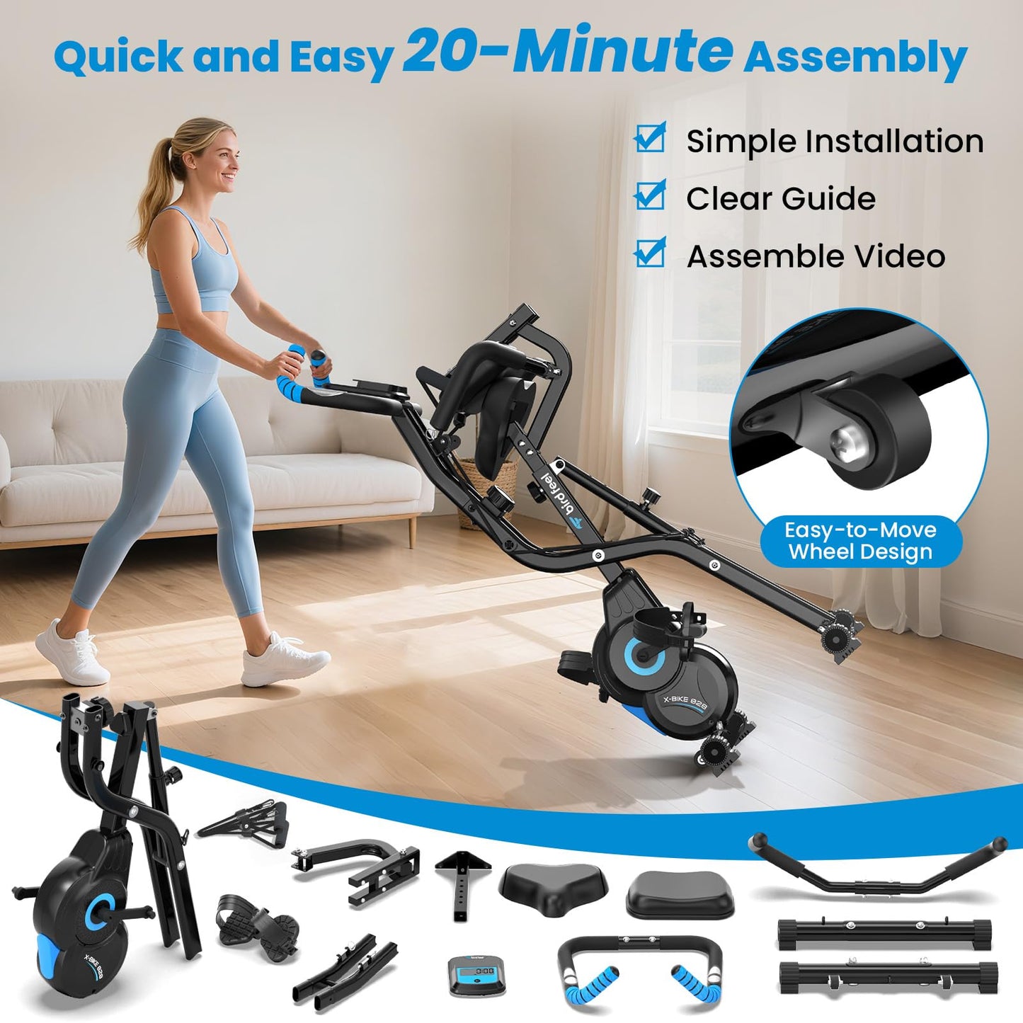 Foldable Exercise Bike