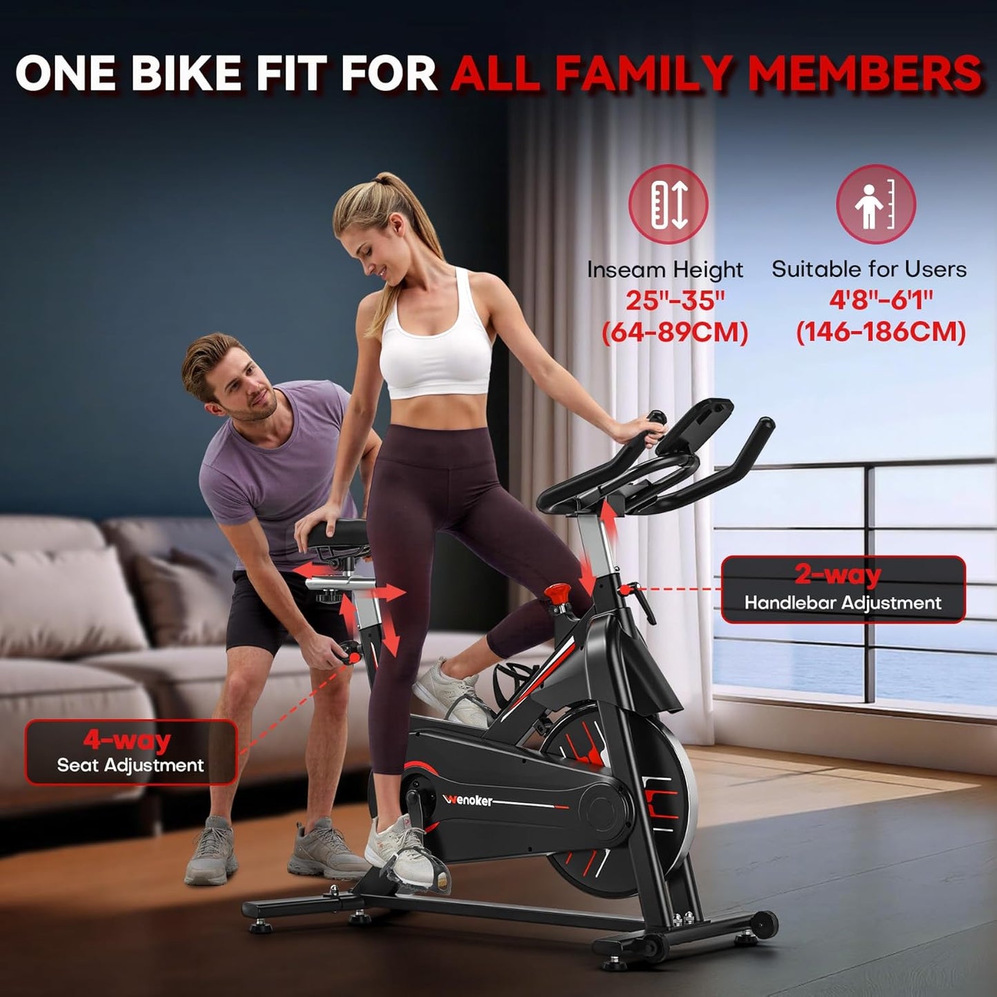 WENOKER Stationary Bike