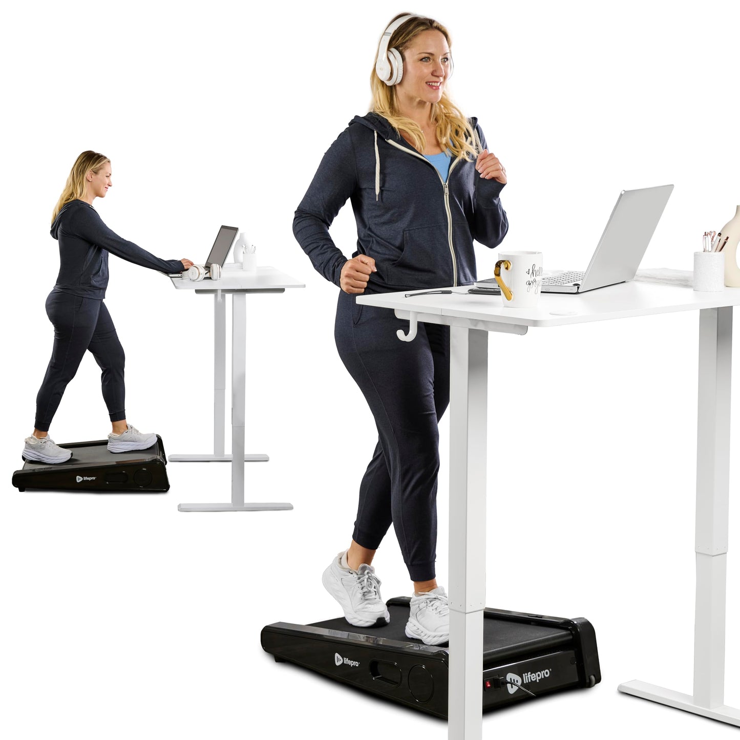 Lifepro Smallest Portable 30in Small Walking Pad Treadmill