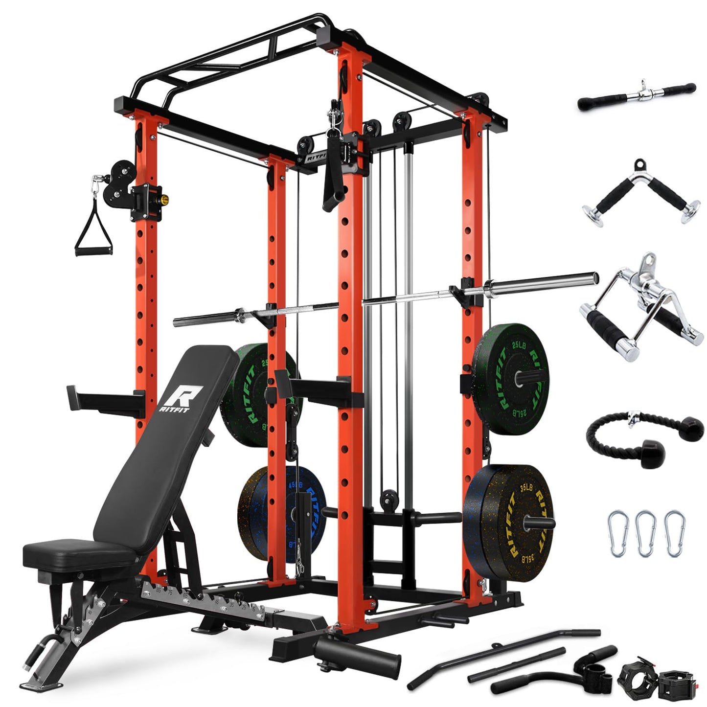 RitFit Power Cage with Optional LAT PullDown
