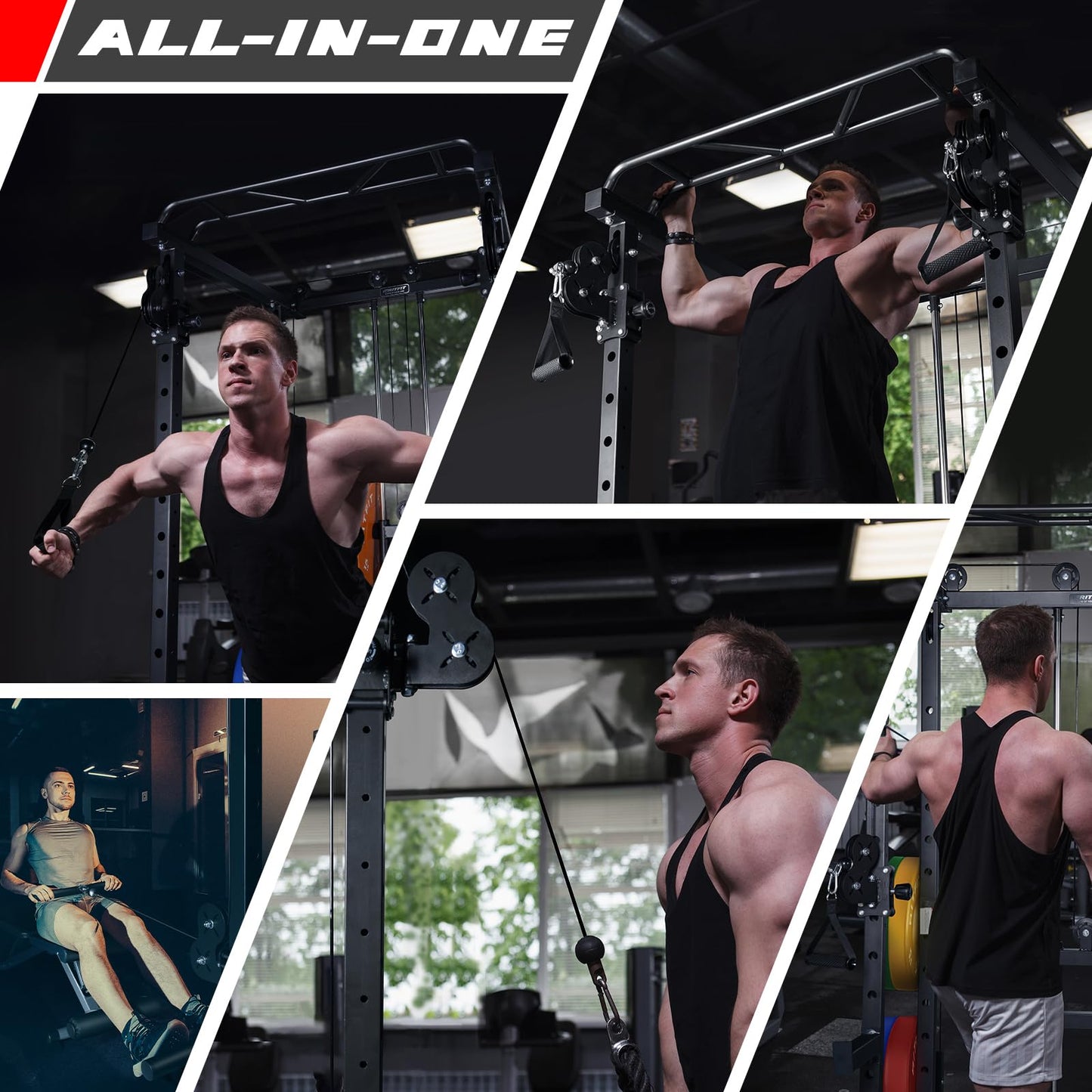 RitFit Power Cage with Optional LAT PullDown