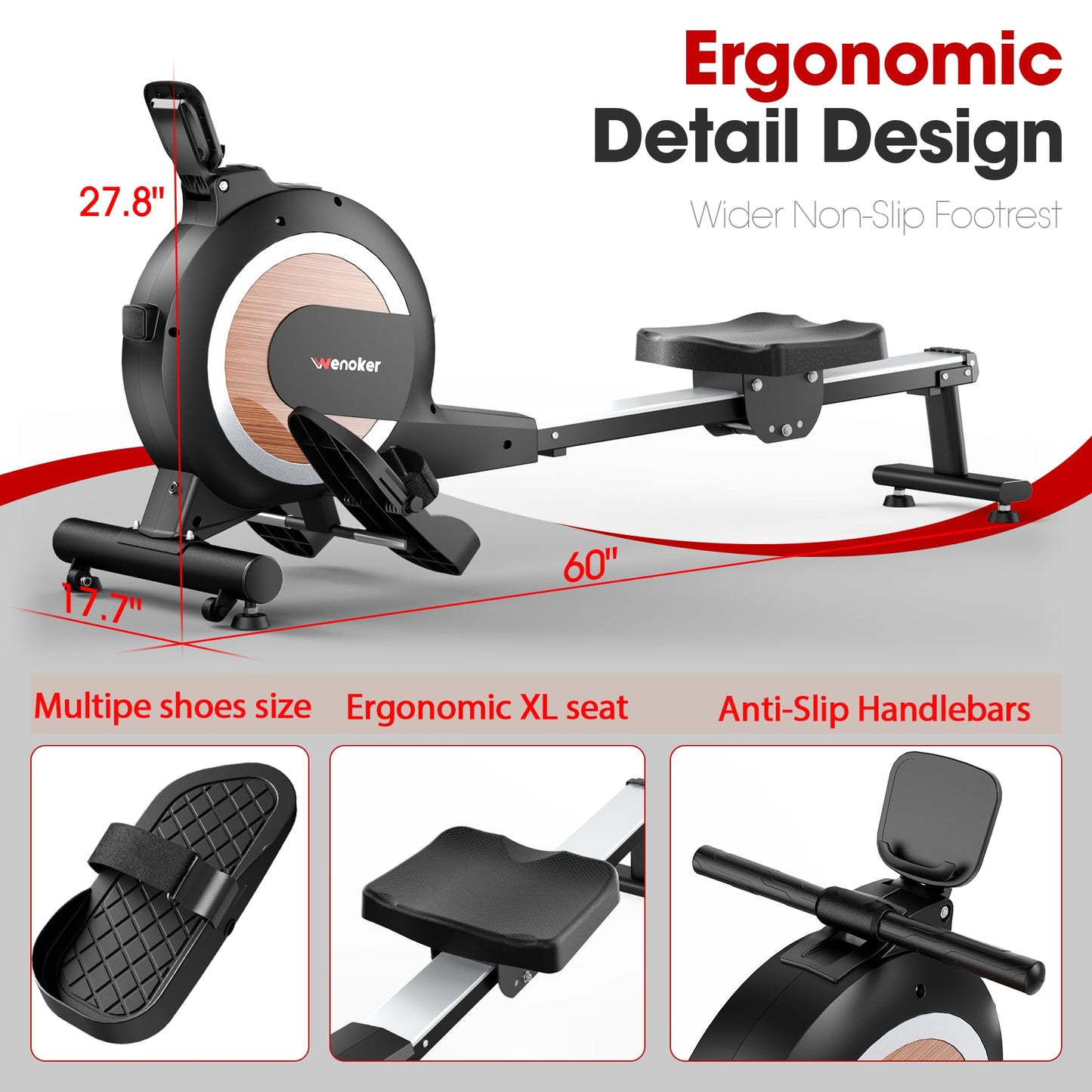 Magnetic Rowing Machine