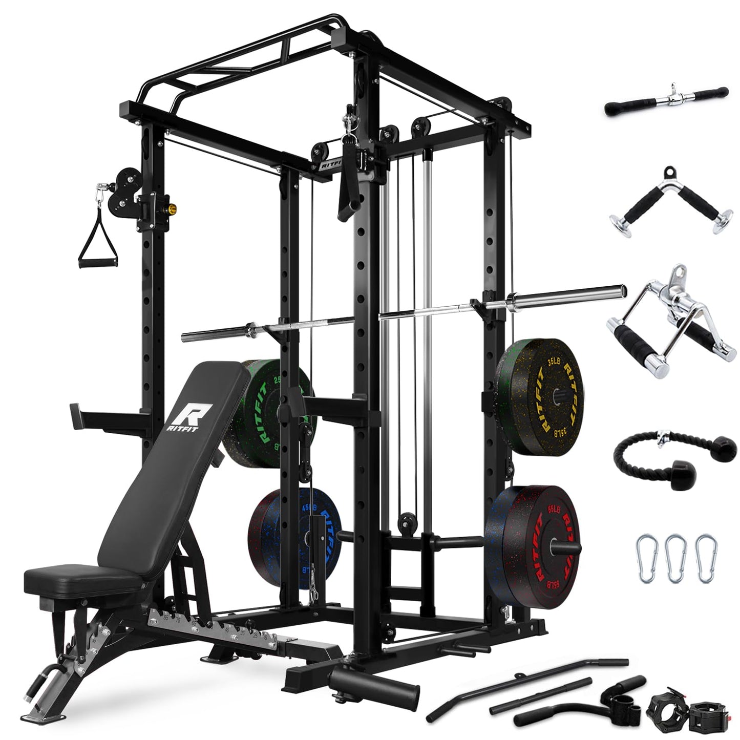 RitFit Power Cage with Optional LAT PullDown