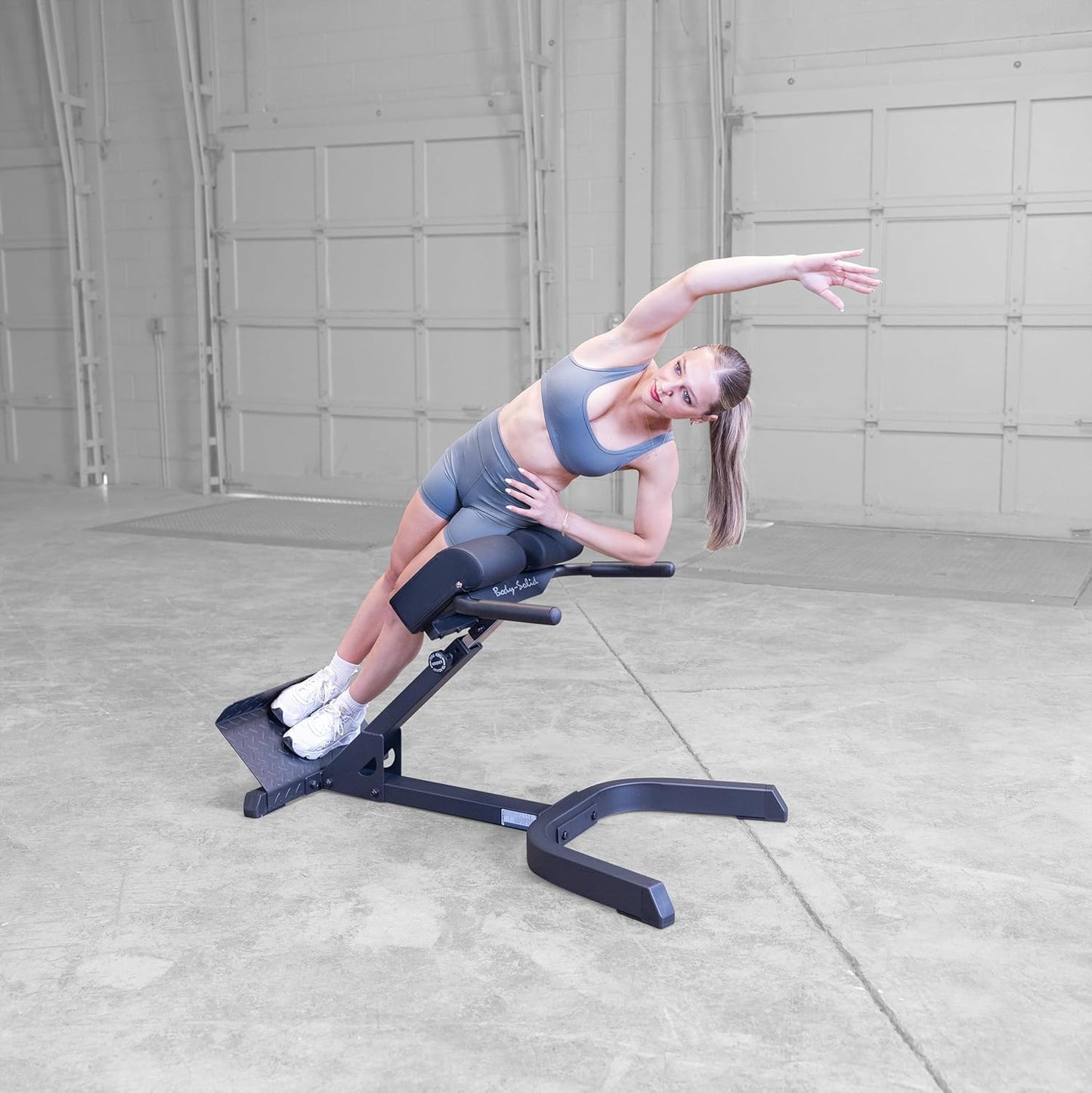 Body-Solid (GHYP345B) 45 Degree Hyperextension Bench
