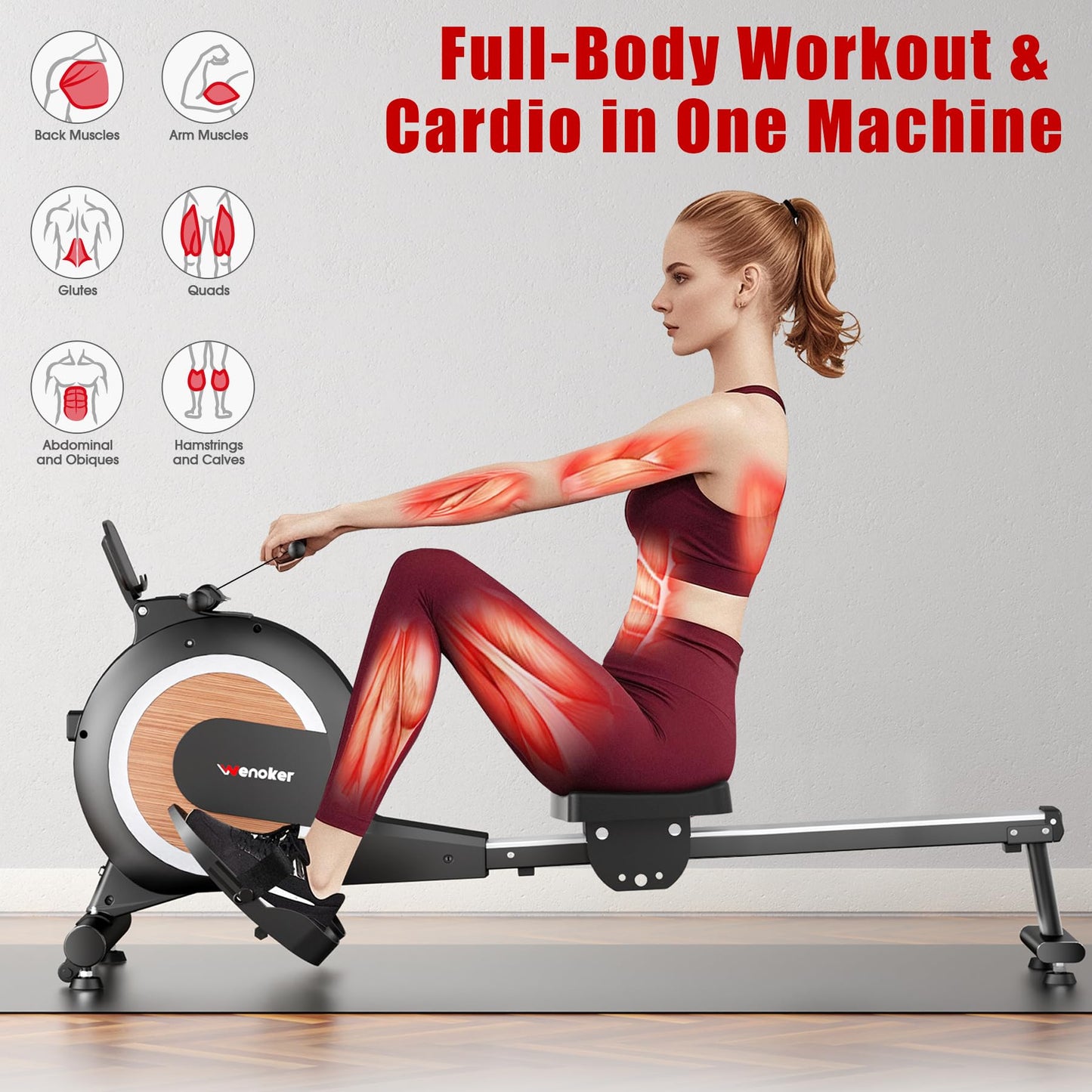 Magnetic Rowing Machine