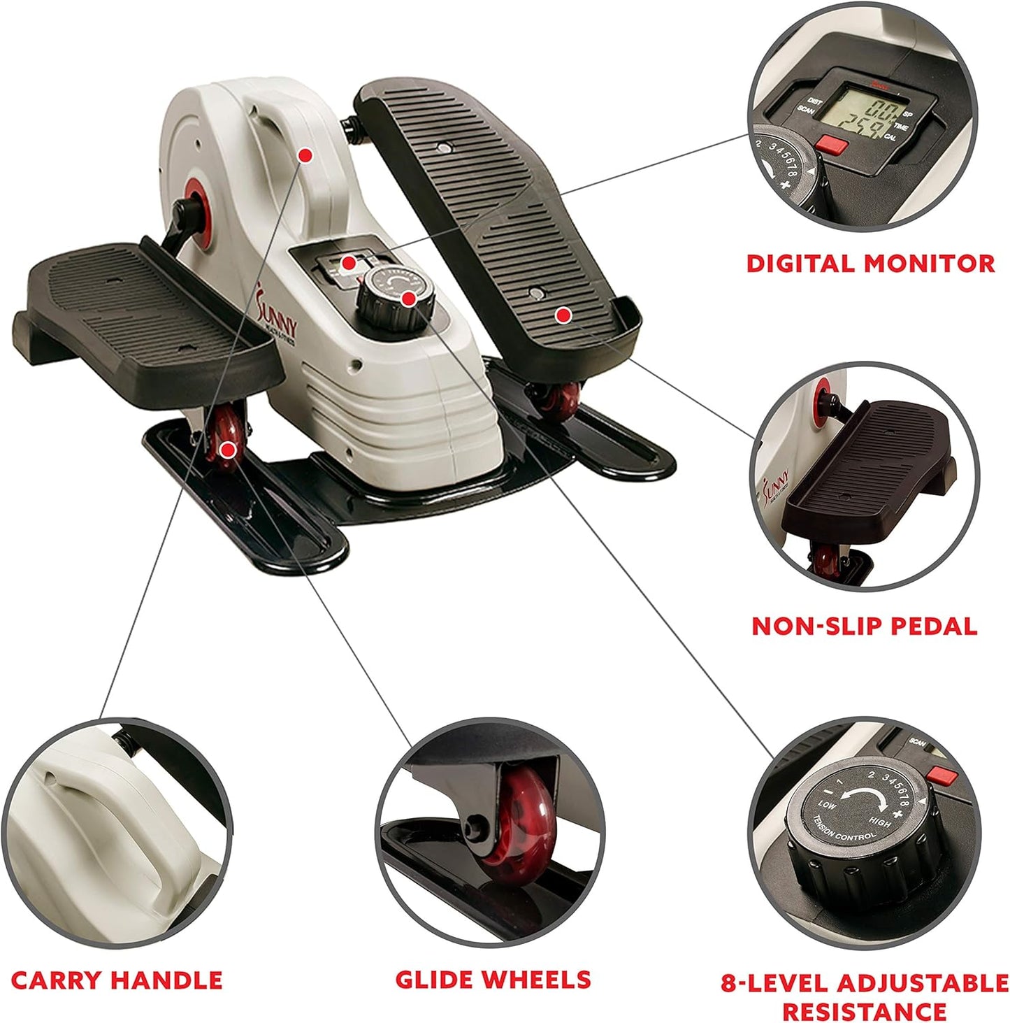 Sunny Under Desk Elliptical