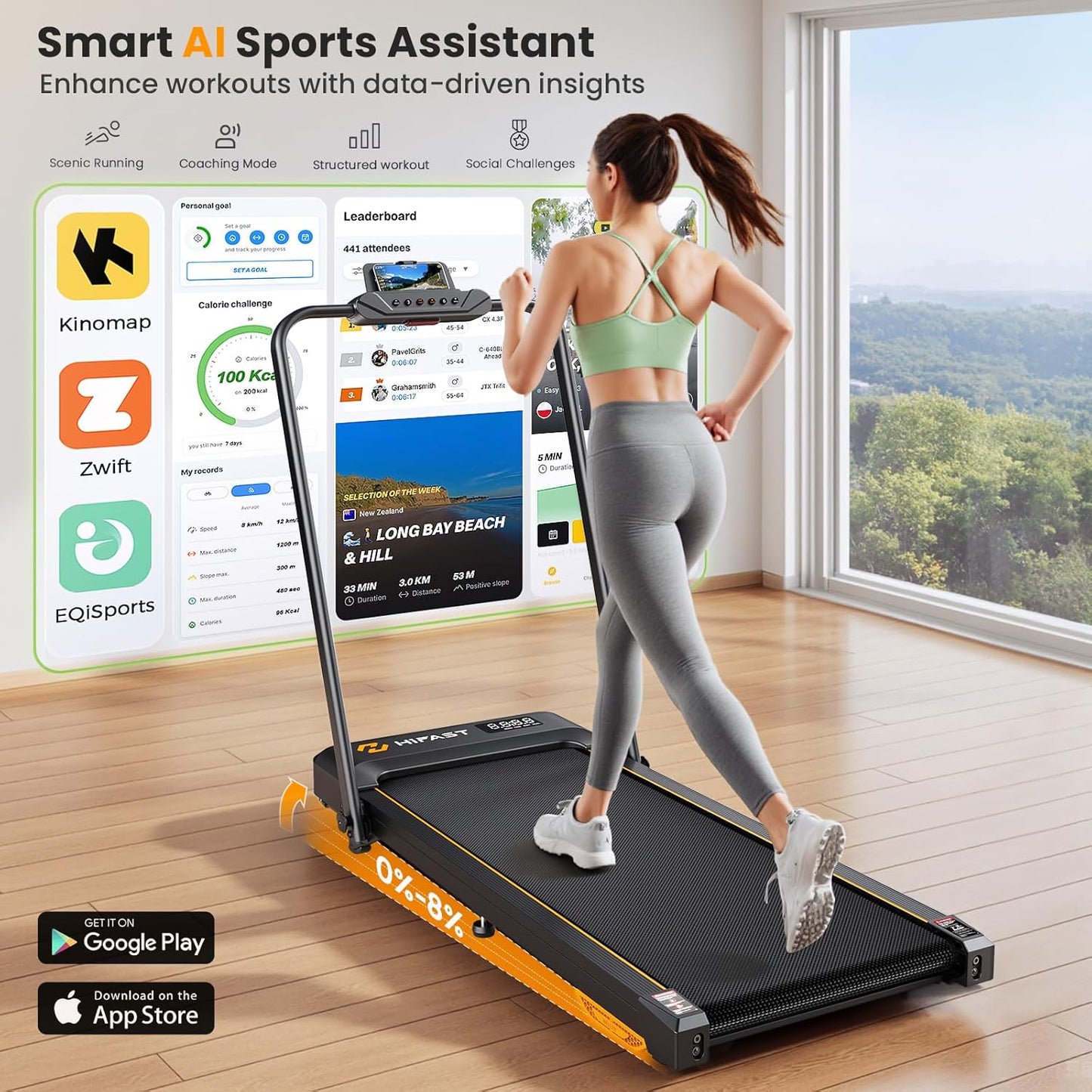 Under Desk Walking Treadmill