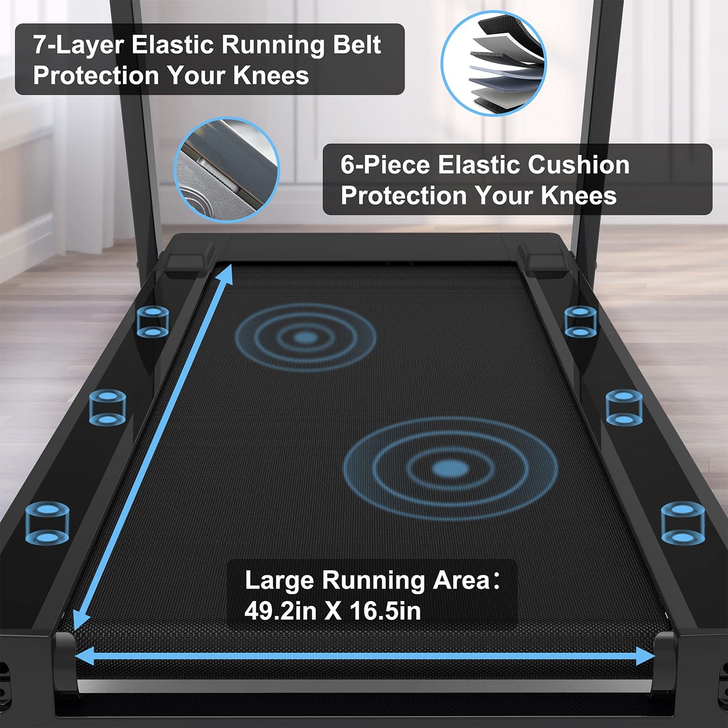 RUNOW Foldable Treadmill
