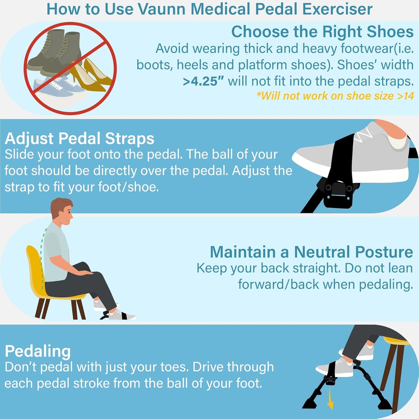 Vaunn Pedal Exerciser