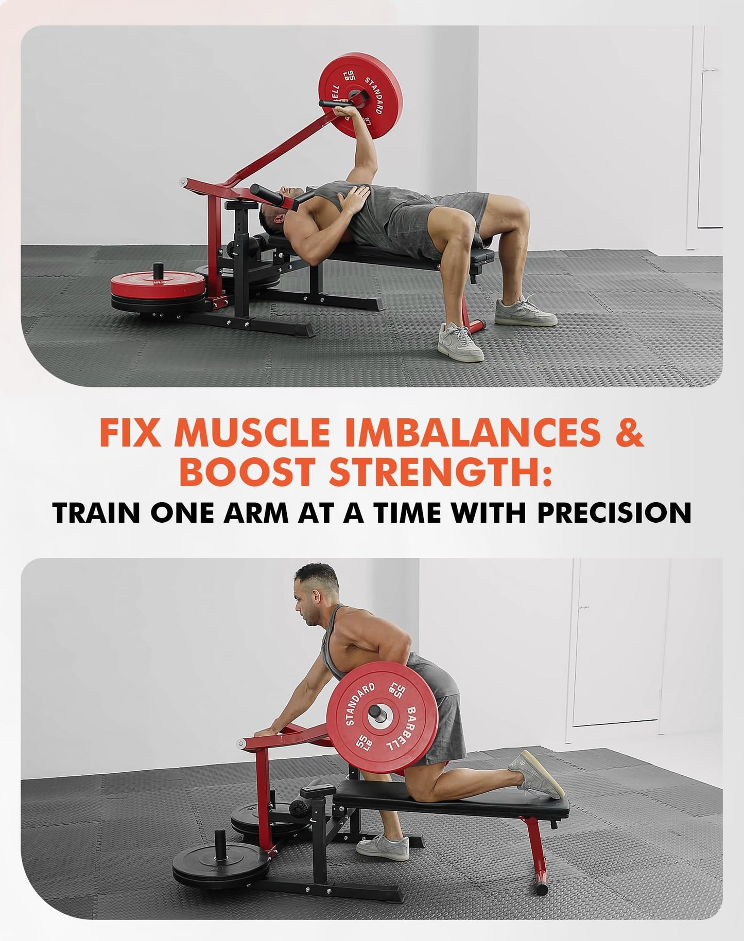 GMWD Chest Press Machine, 1050LBS Bench Press Machine