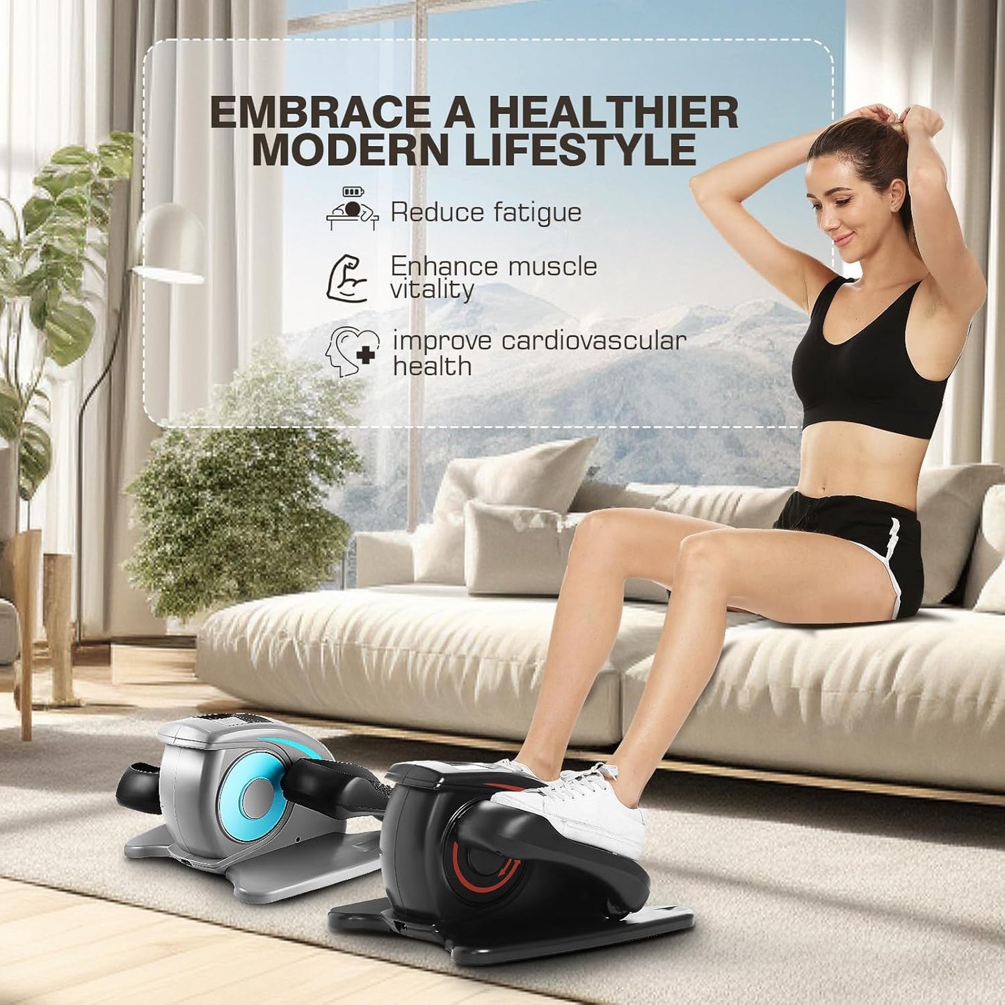 ANCHEER Mini Elliptical