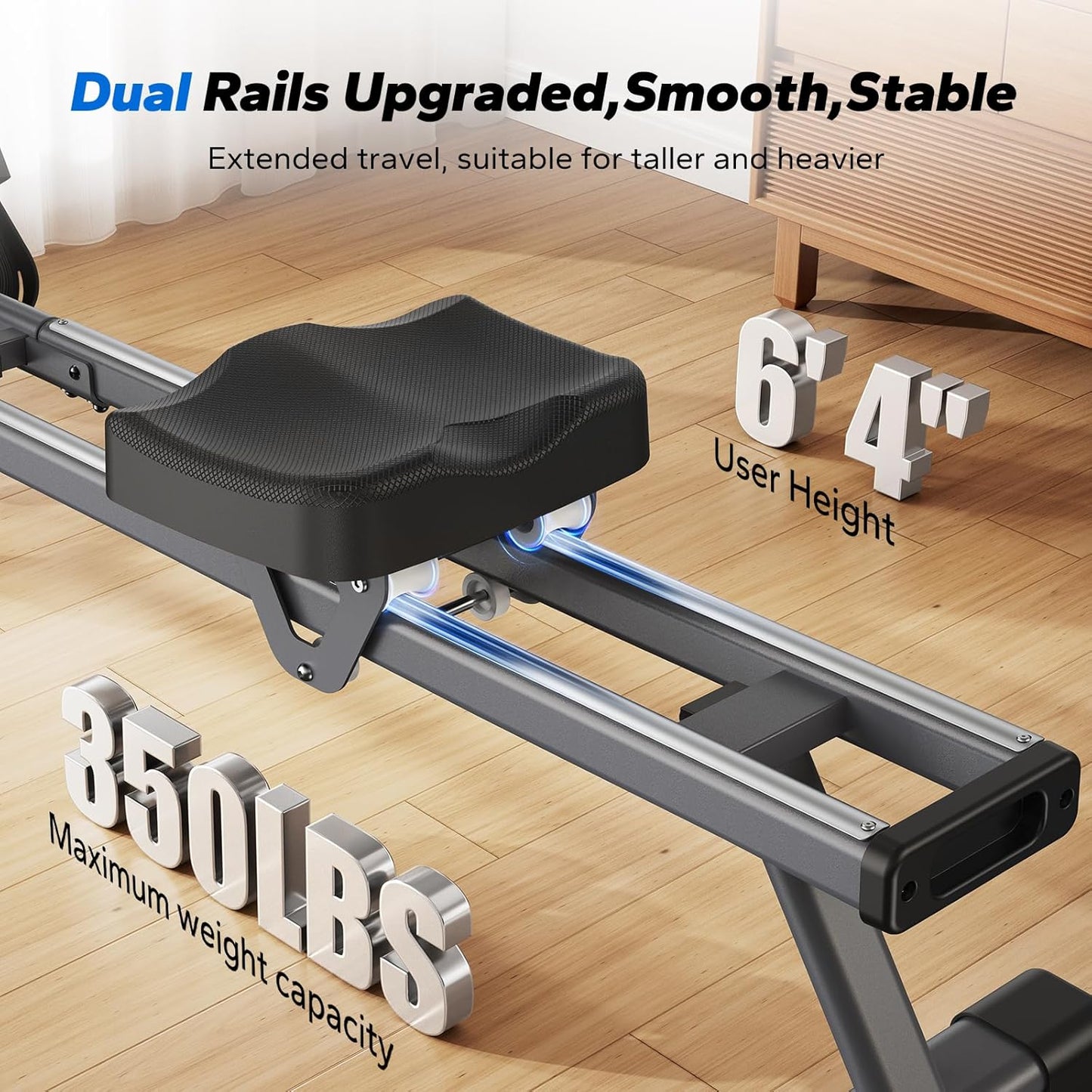 MERACH Magnetic Rower