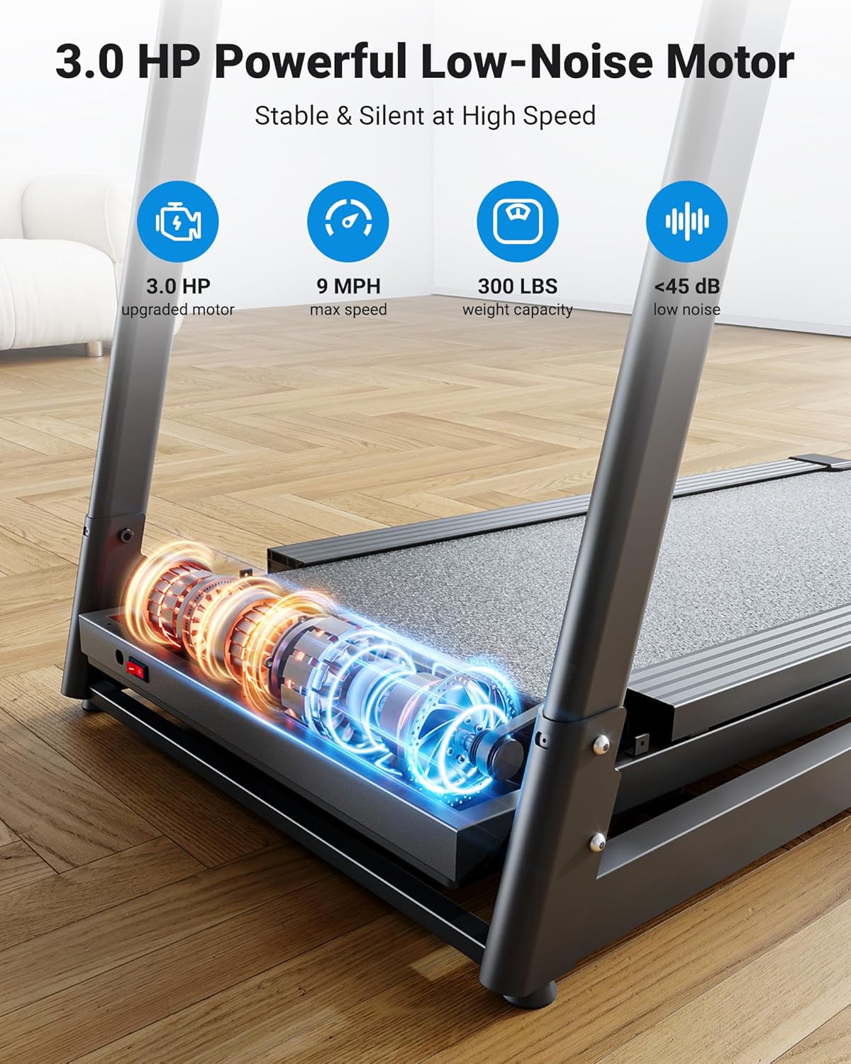 THERUN Home Treadmill