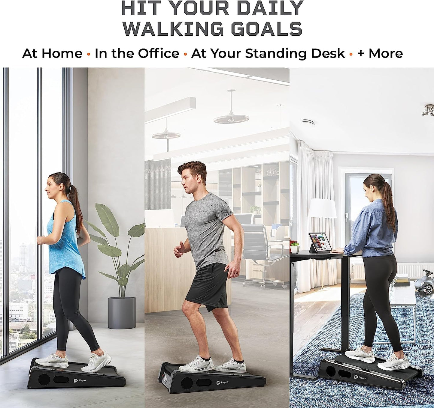 Lifepro Smallest Portable 30in Small Walking Pad Treadmill