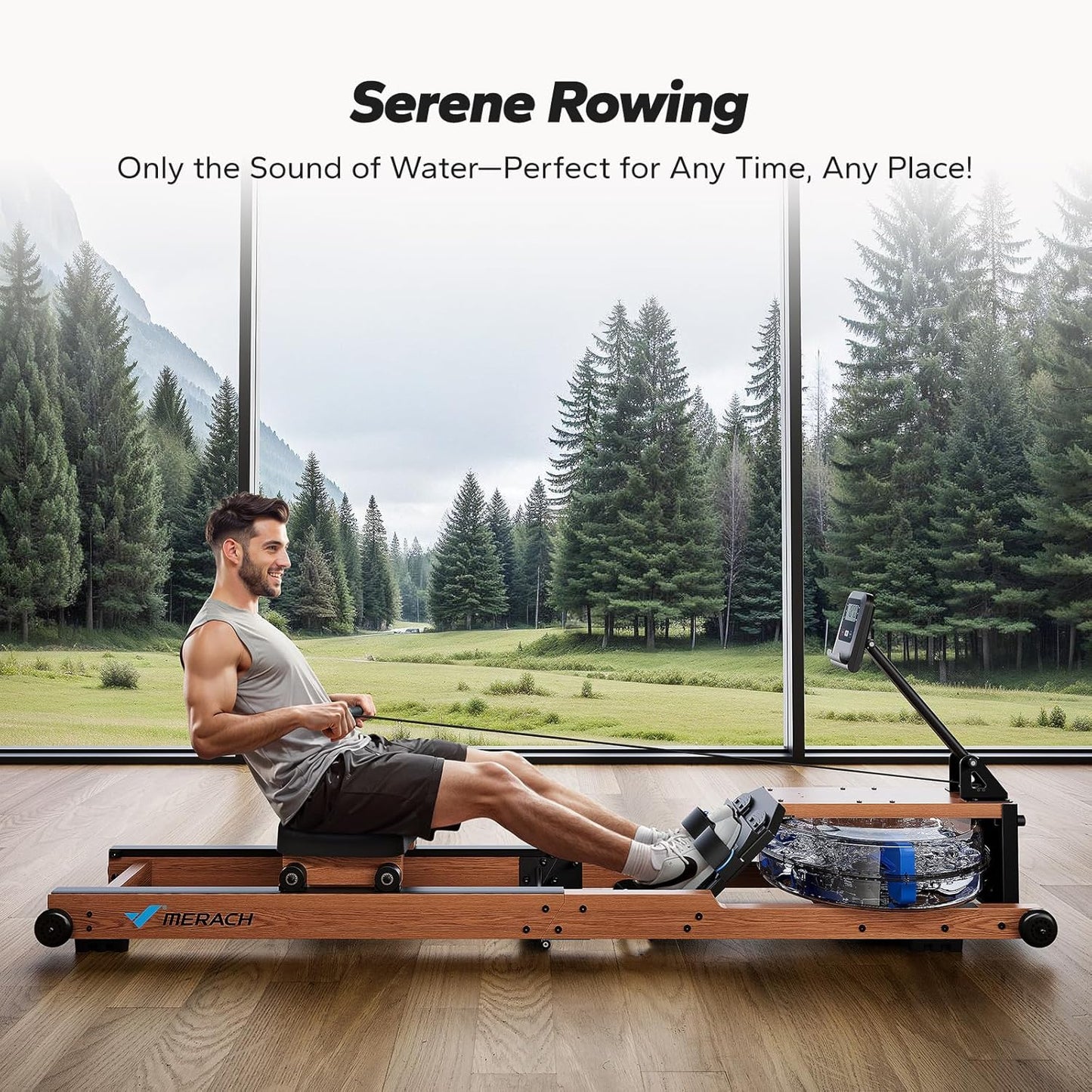 MERACH Water Rower