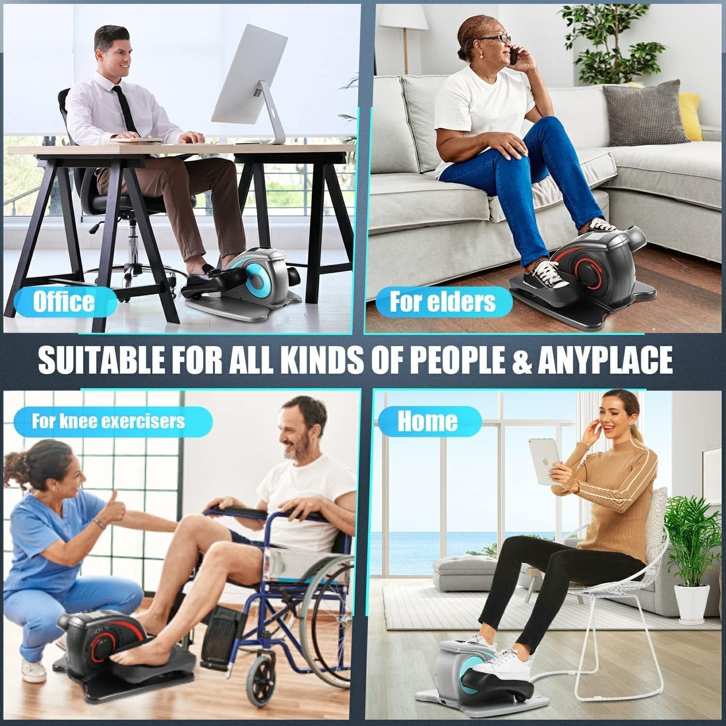ANCHEER Mini Elliptical
