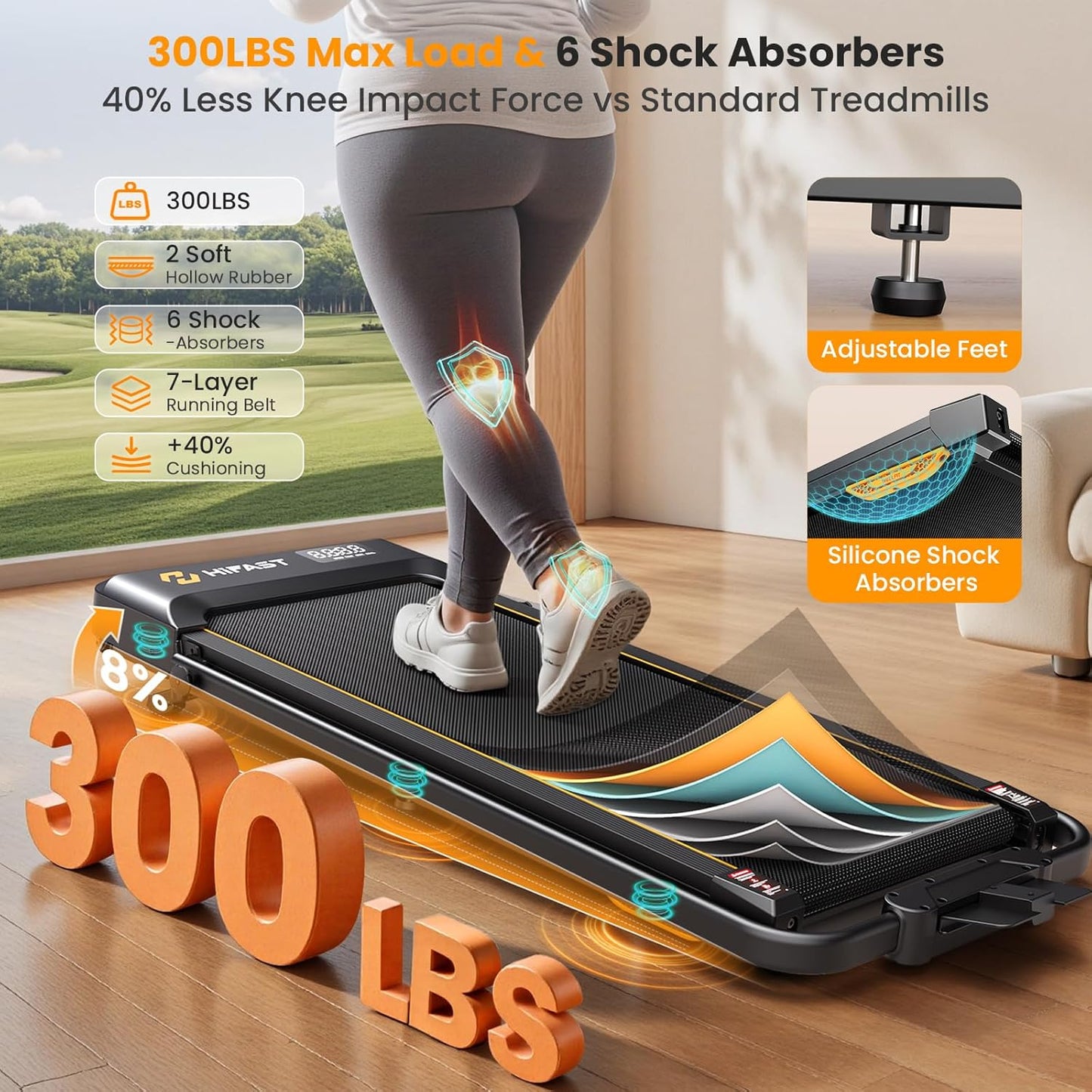 Under Desk Walking Treadmill