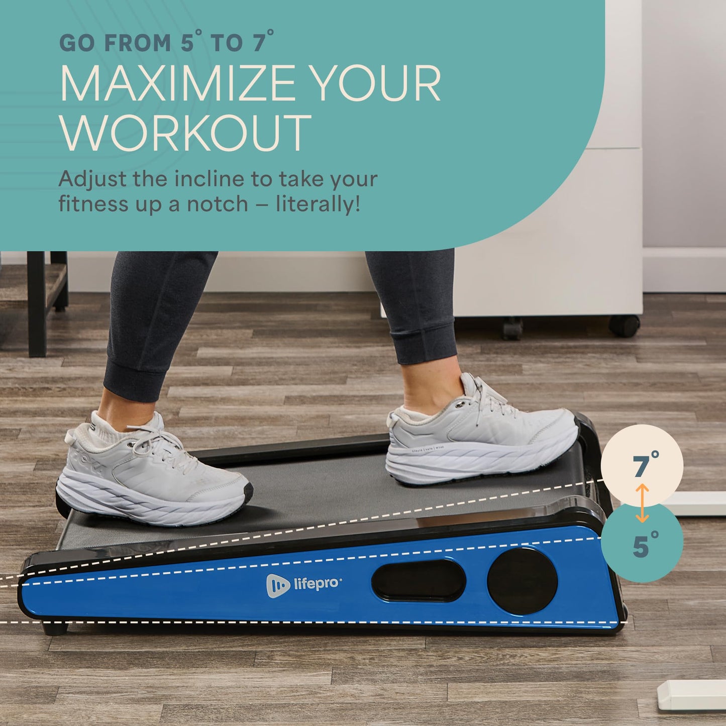 Lifepro Smallest Portable 30in Small Walking Pad Treadmill