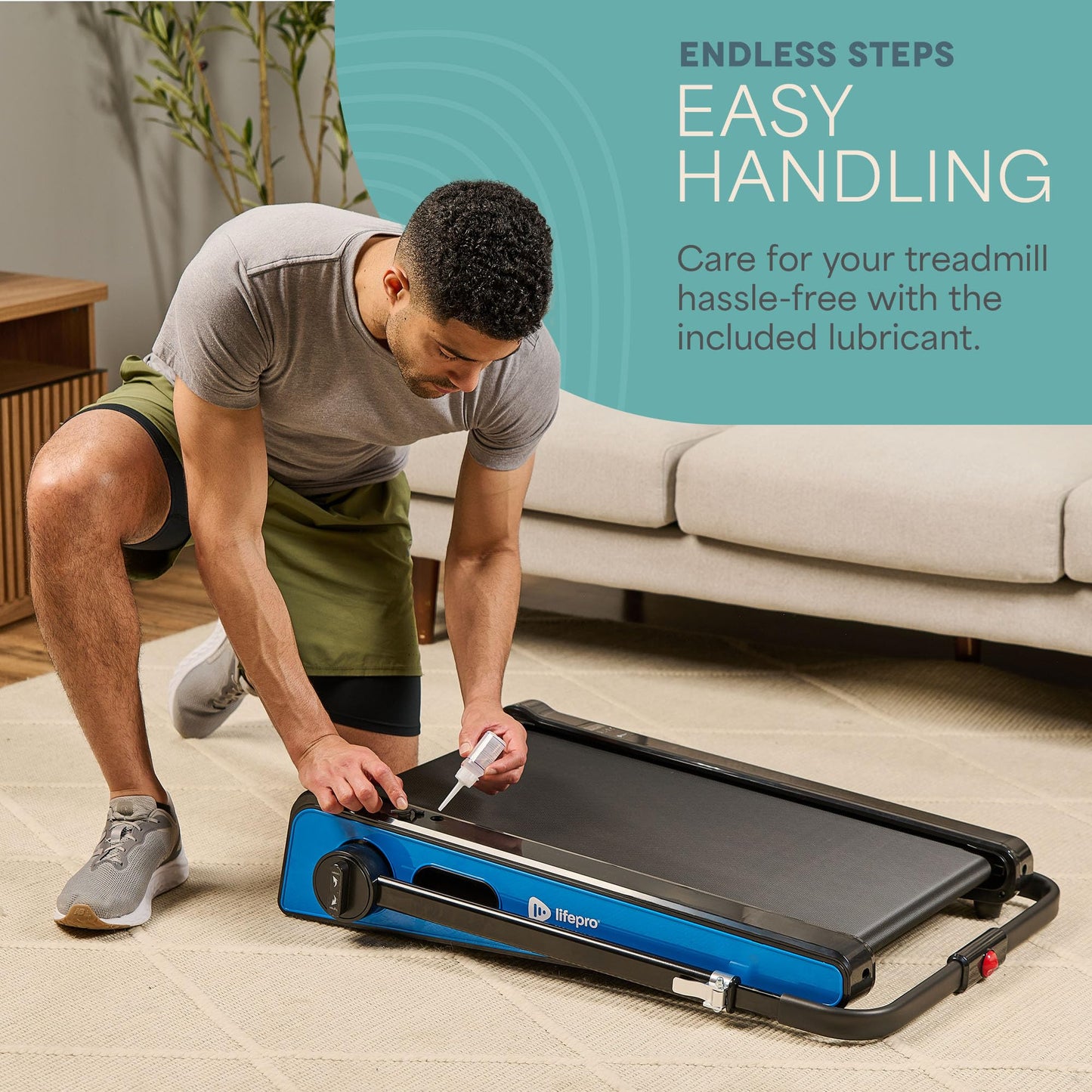 Lifepro Smallest Portable 30in Small Walking Pad Treadmill