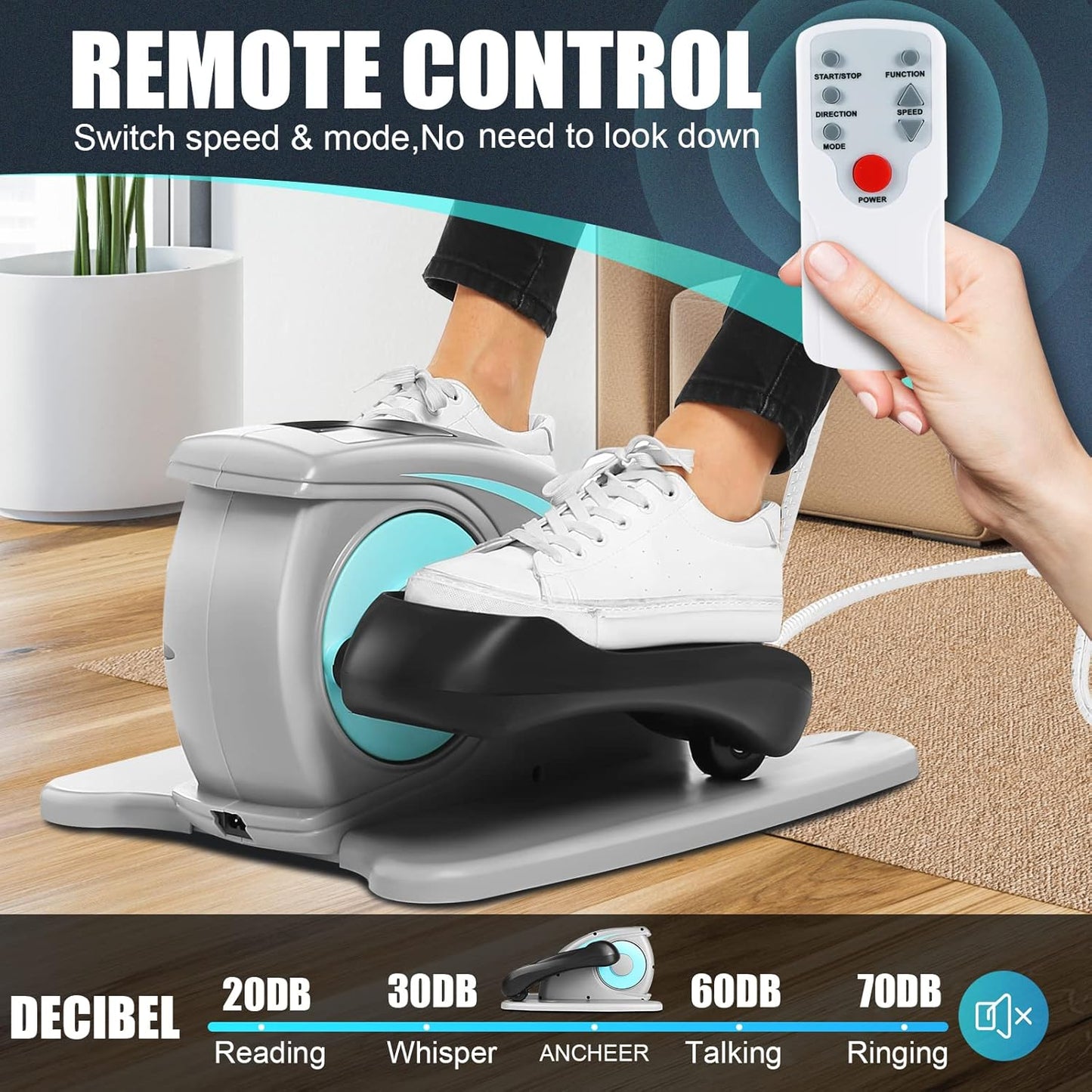ANCHEER Mini Elliptical